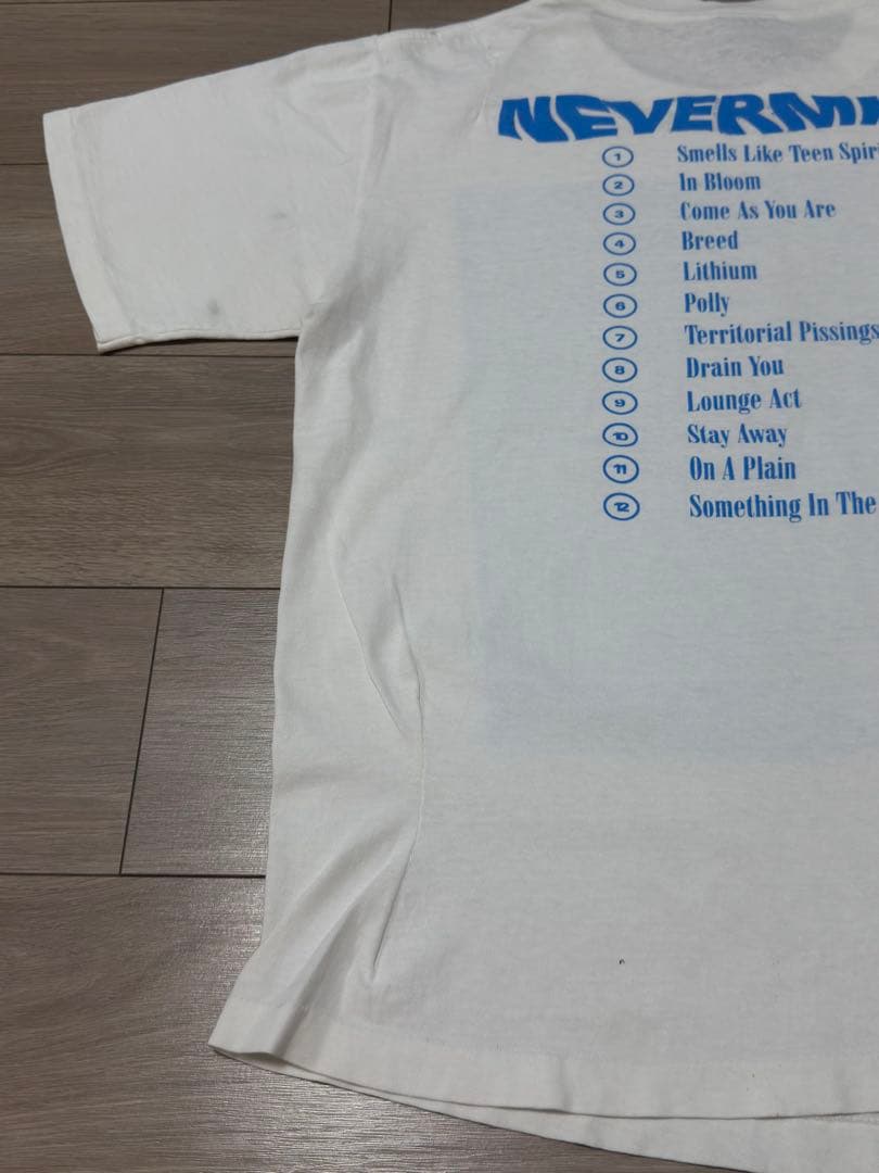 激レア90s Nirvana NevermindヴィンテージTシャツニルヴァーナ