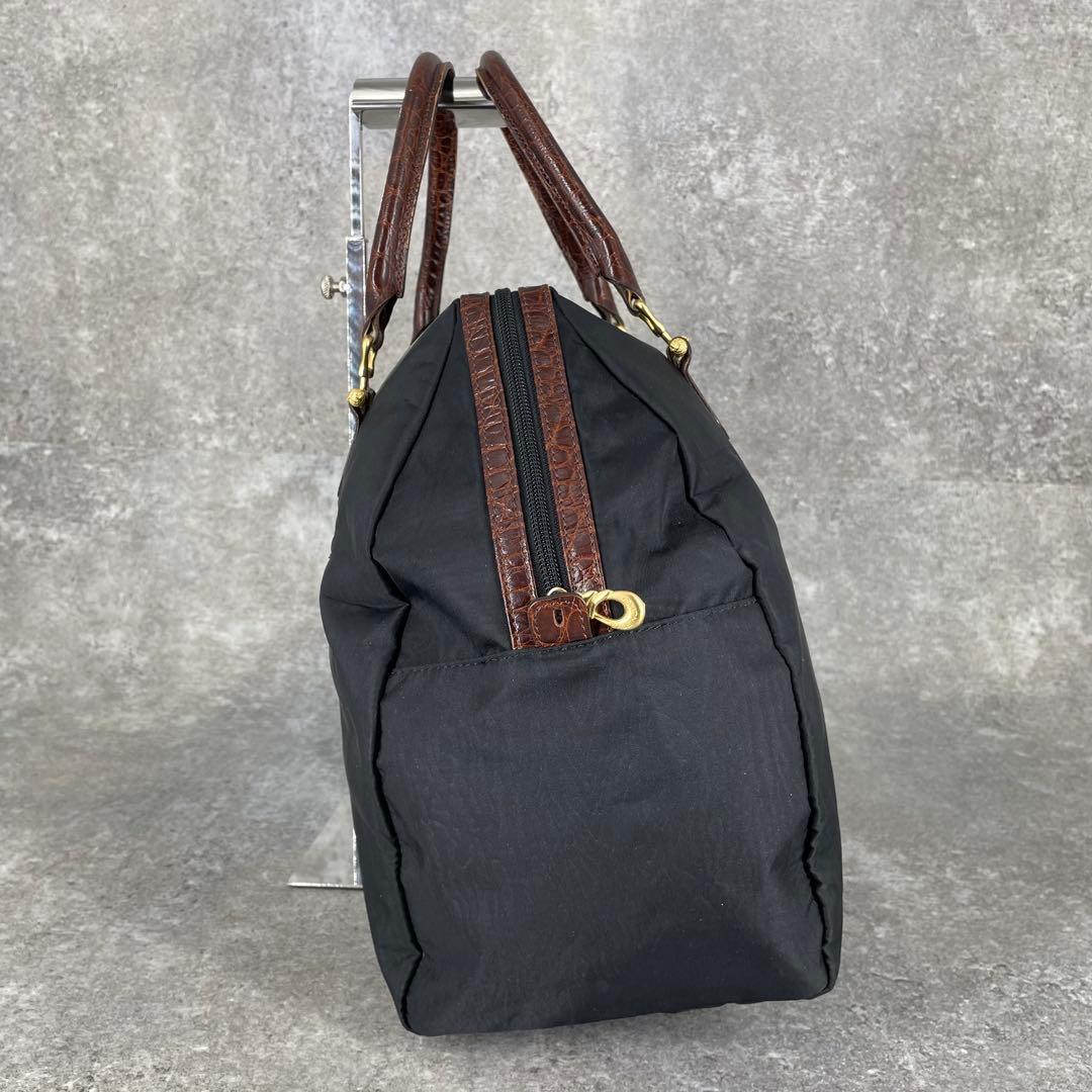 美品 Balenciaga バレンシアガ ナイロン ボストンバッグ ヴィンテージ