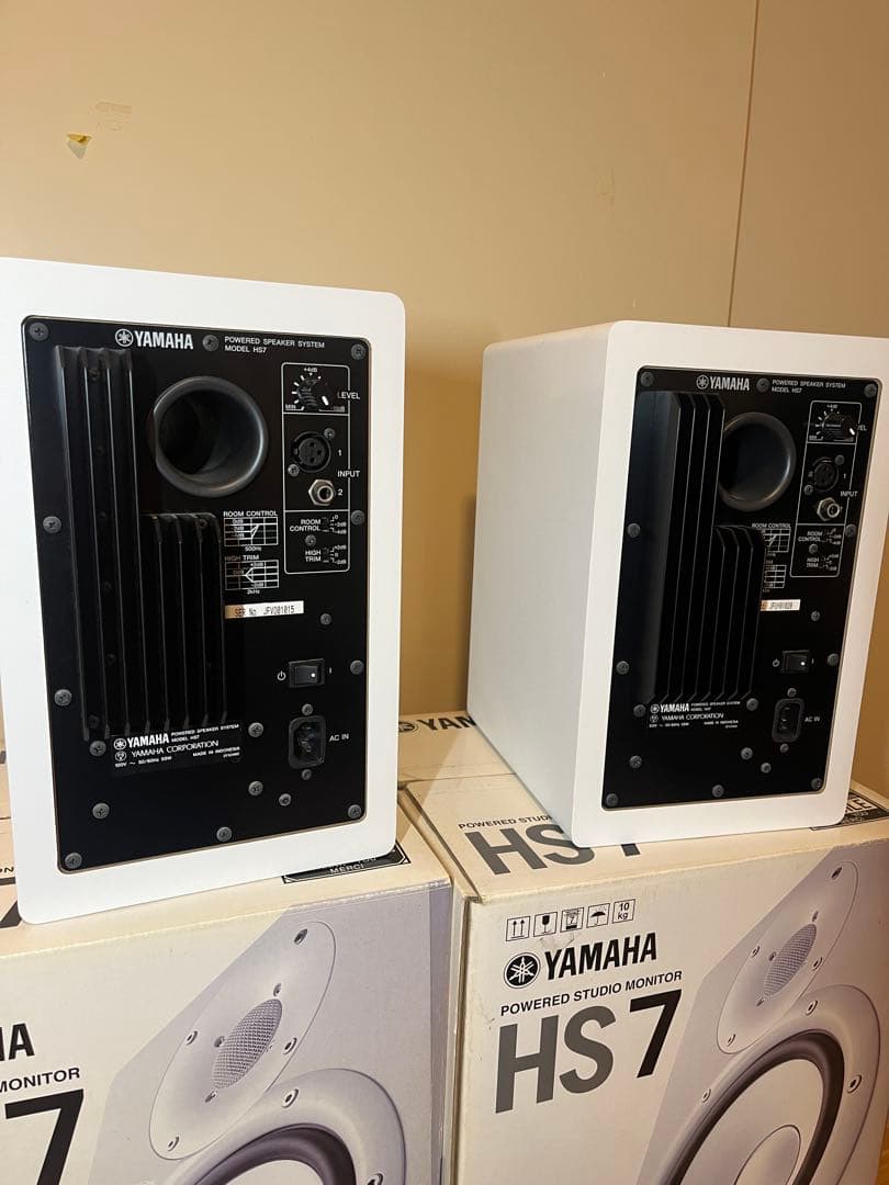 Yamaha HS7W ペア　モニタースピーカー