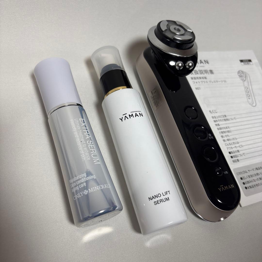 YAMAN ヤーマン 美顔器 フォトプラス プレステージSS ナノリフトセラム付