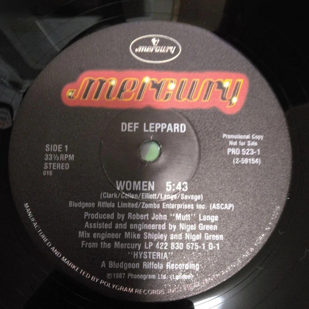 DEF LEPPARD “Women”12”Promo＋“Rocket”EP