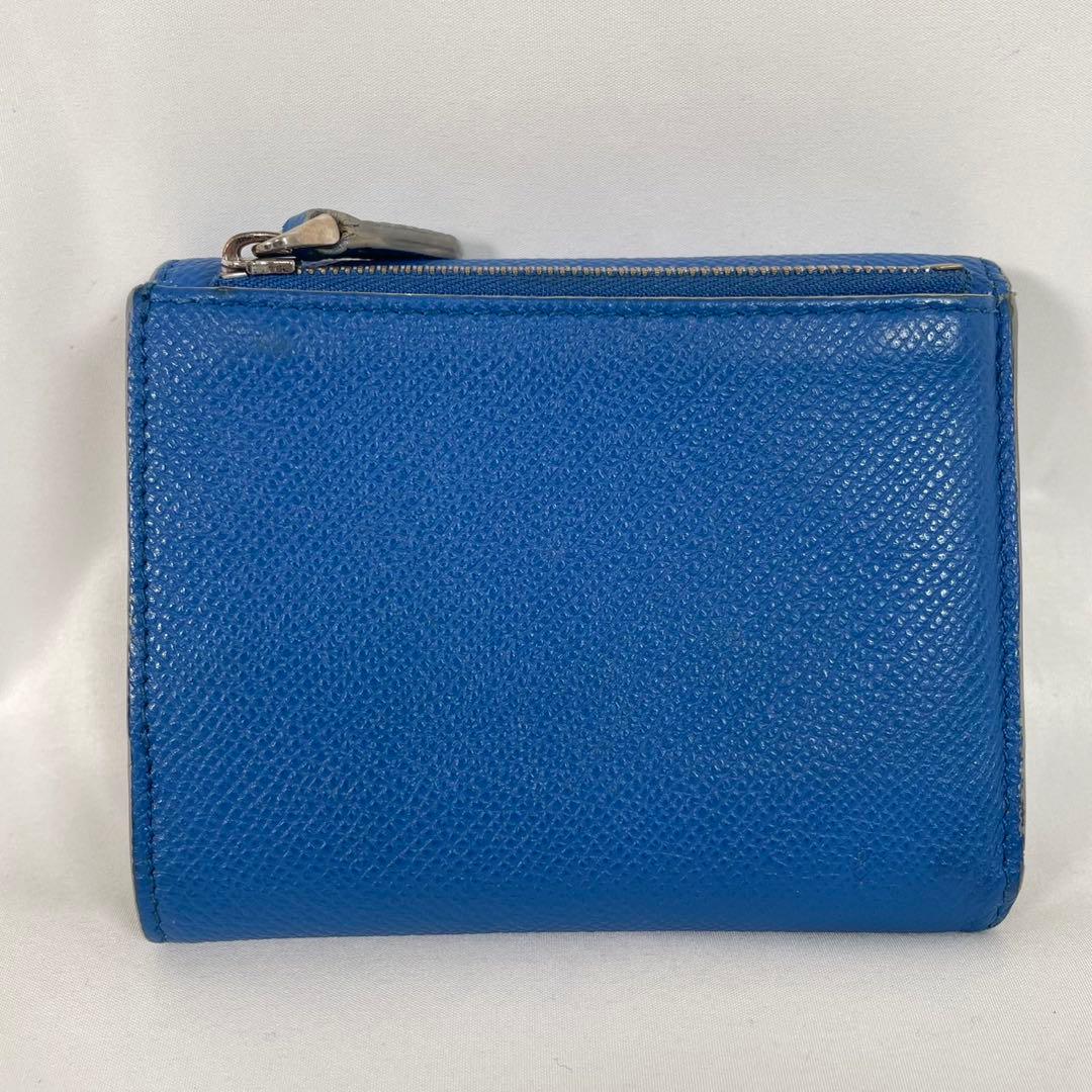 美品 BVLGARI ブルガリ 三つ折り財布 ビーゼロワン コンパクトウォレット