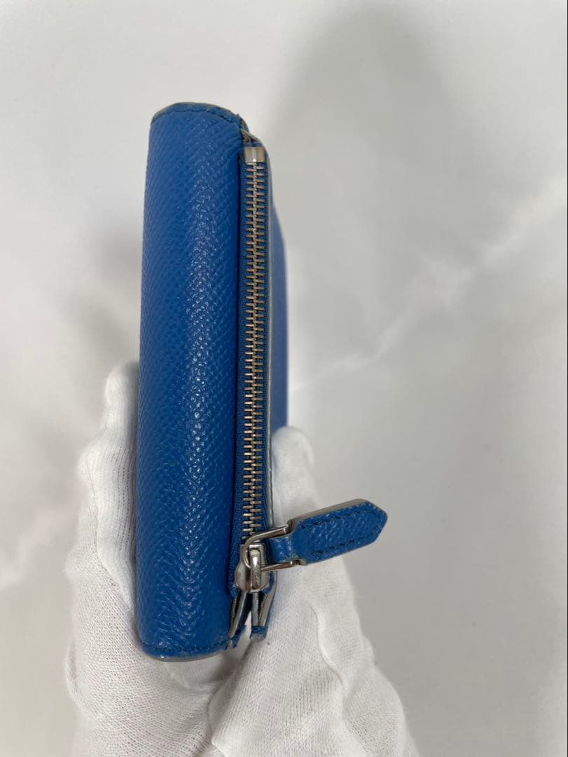 美品 BVLGARI ブルガリ 三つ折り財布 ビーゼロワン コンパクトウォレット