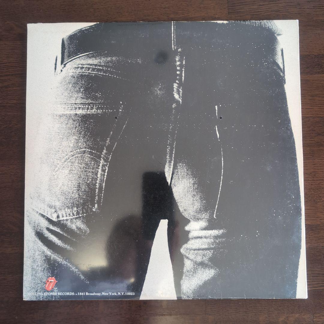 激レア シールド！ローリングストーンズ「Sticky Fingers」US盤