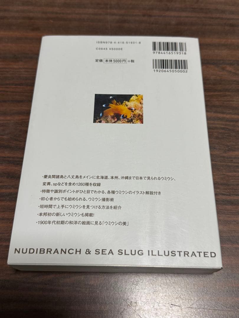 専用 新版 ウミウシ 特徴がひと目でわかる図解付き 1260種