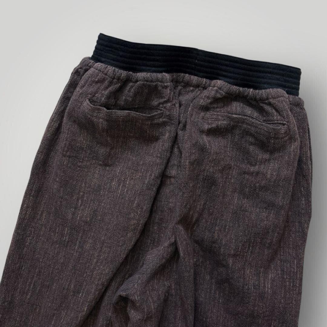 The Sakaki ザサカキ /セットアップ 作務衣 M　ＪＡＰＡＮ ブラウン