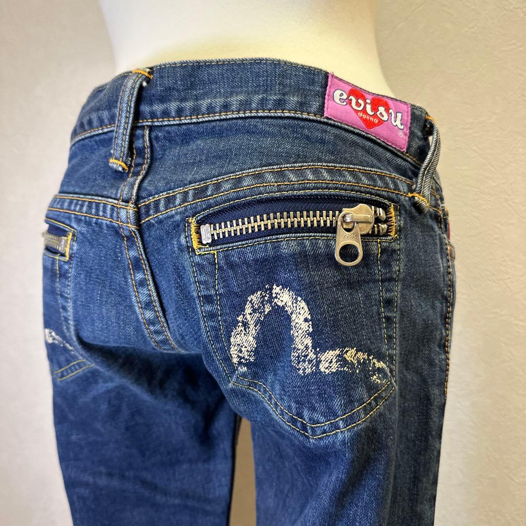 パンツ EVISU DONNA archive denim pants Y2K