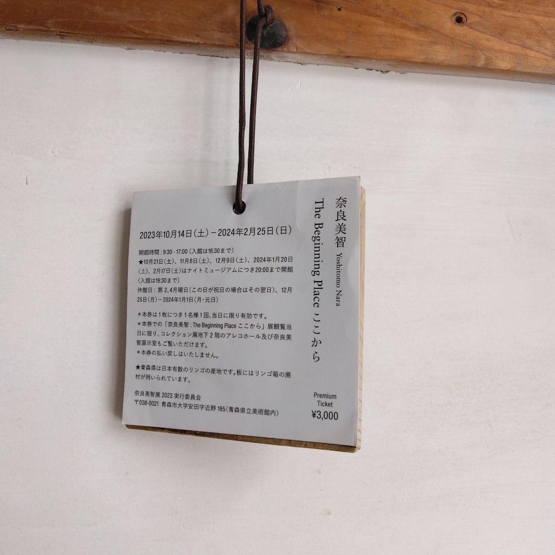 「The Beginning Place ここから」プレミアムチケット