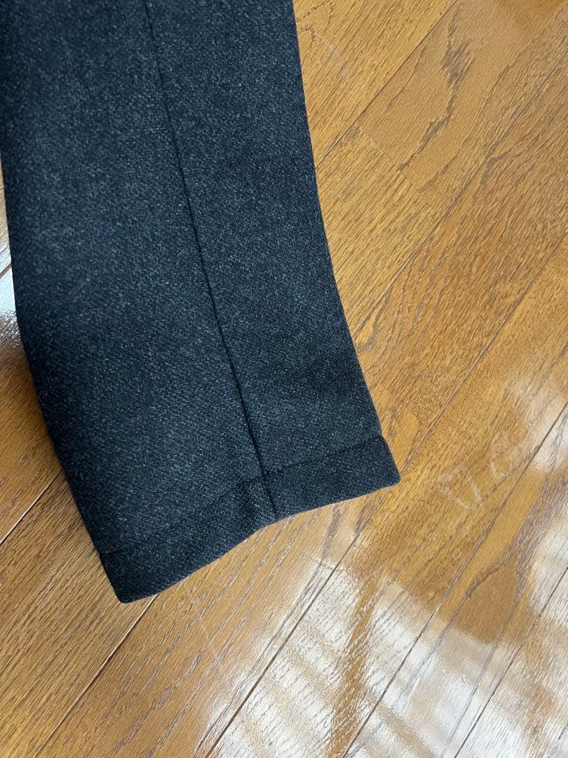GUCCI ダッフルコート ダークグレー　46