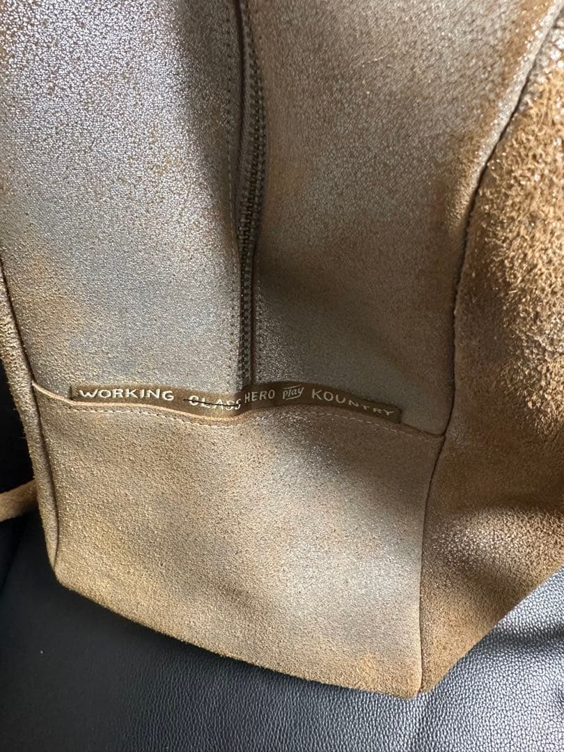 KAPITAL レザー ボストンバッグ