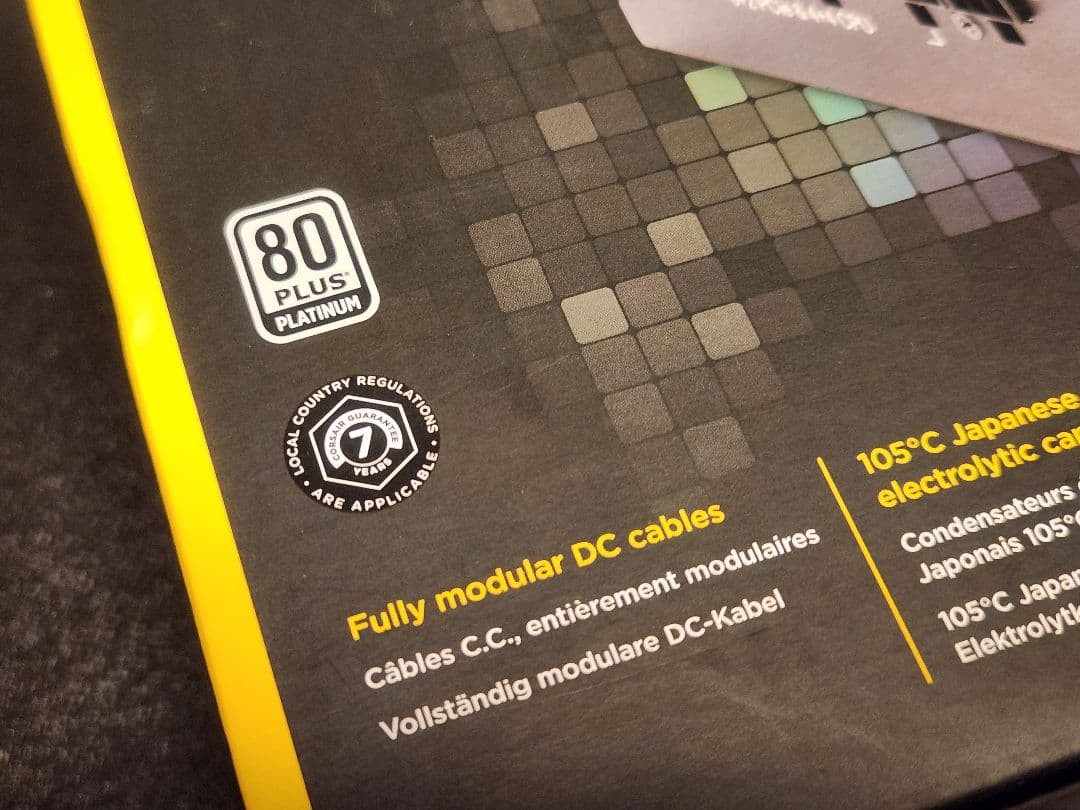 CORSAIR SF750 750W 80 PLATINUM 電源ユニット