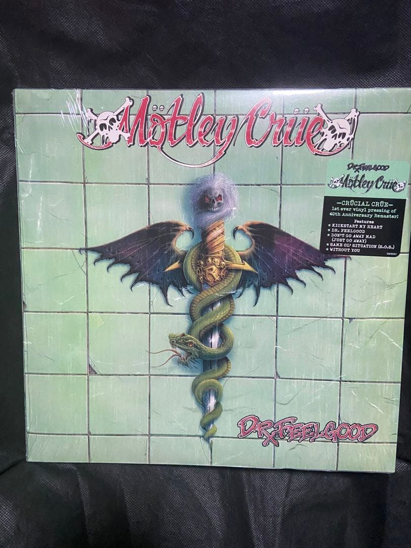 【送料込み】MOTLEY CRUE モトリークルー ドクターフィールグッド LP
