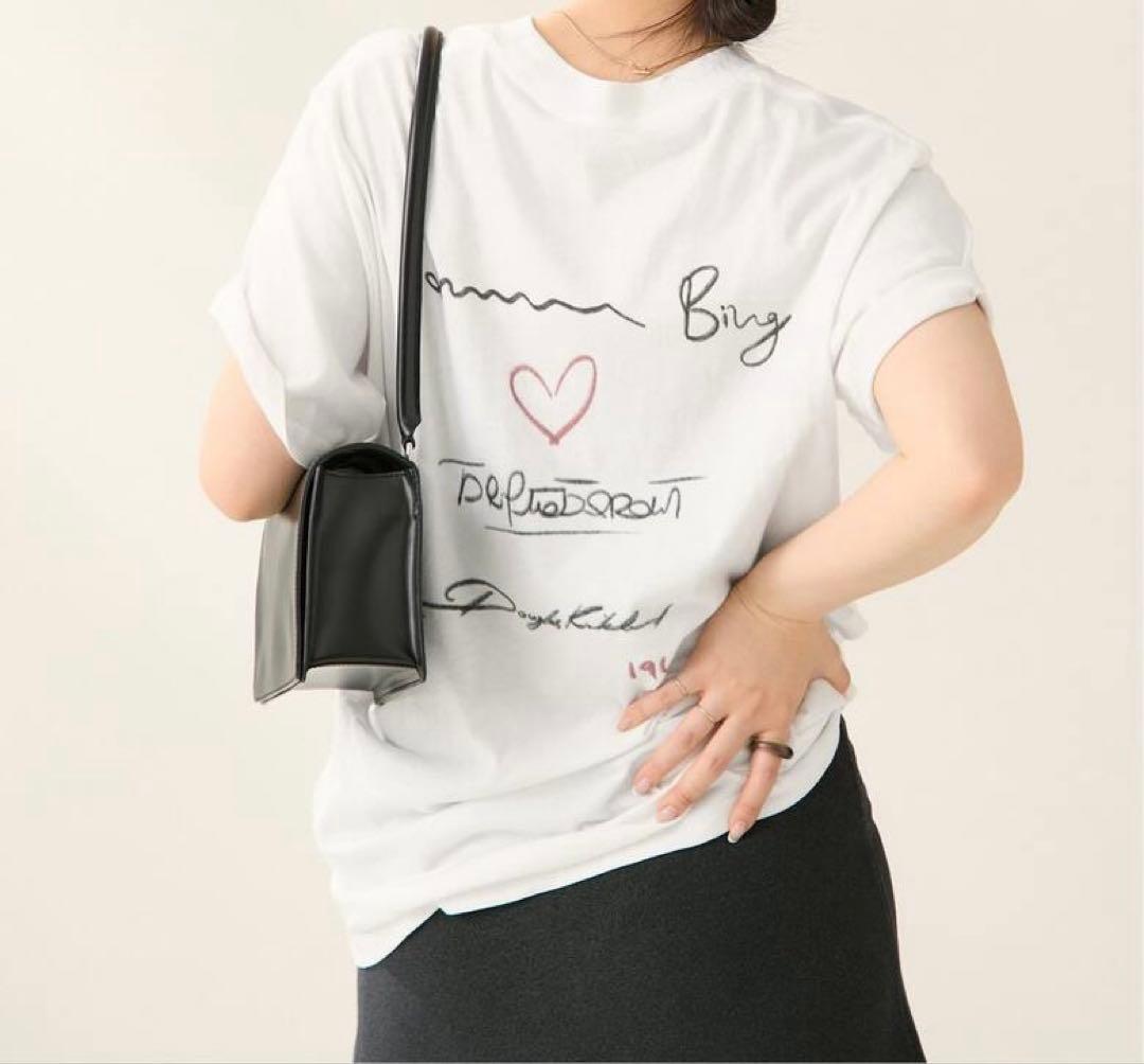 ANINE BING LILI TEE BRIGITTE BARDO Tシャツ