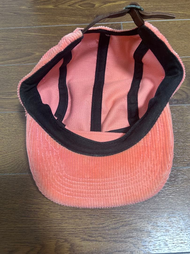 Supreme Corduroy Camp Cap ピンク