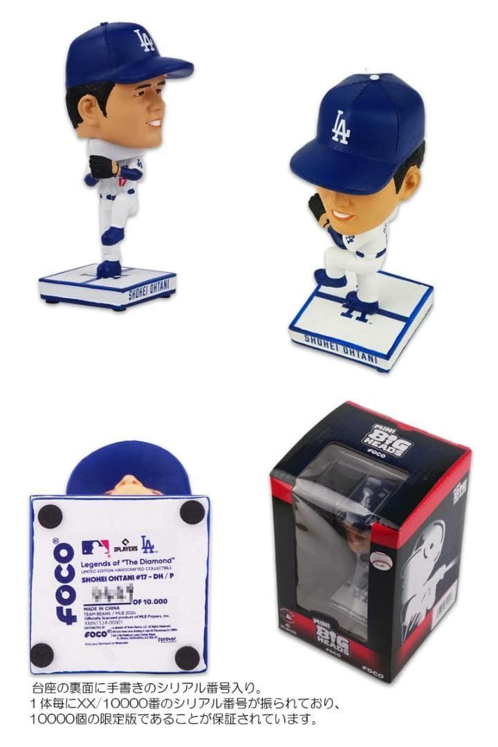 FOCO MINI BIG HEADS　大谷翔平　ピッチング　ボブルヘッド