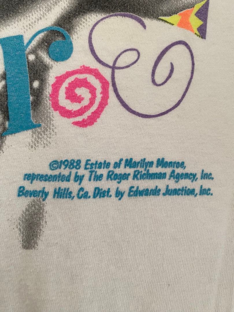 マリリン・モンロー ビンテージTシャツ　80s XXL