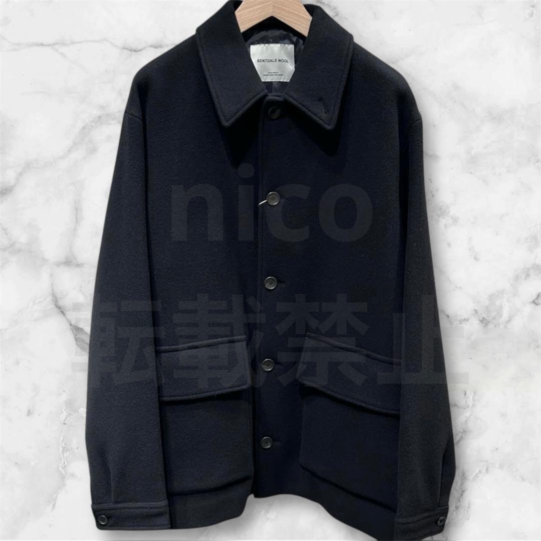新品 greenlabel SENTDALEWOOL カバーオール M 黒