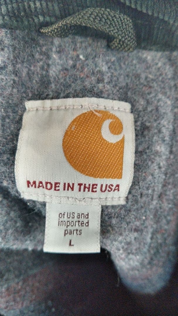 K*g様 最終価格！Carhartt USA製デトロイトジャケット 希少襟までブ