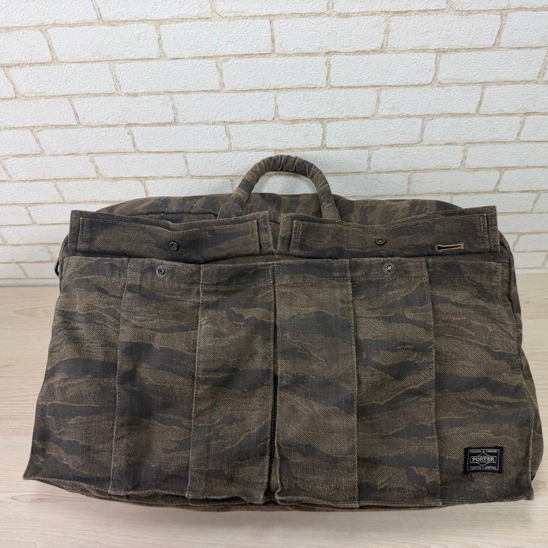 PORTER ポーター 希少レア 2WAY ボストンバッグ タイガーカモ