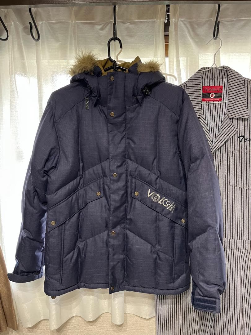 最暖ウェア！ VOLCOM DOWN JACKET 80・20 sizeM