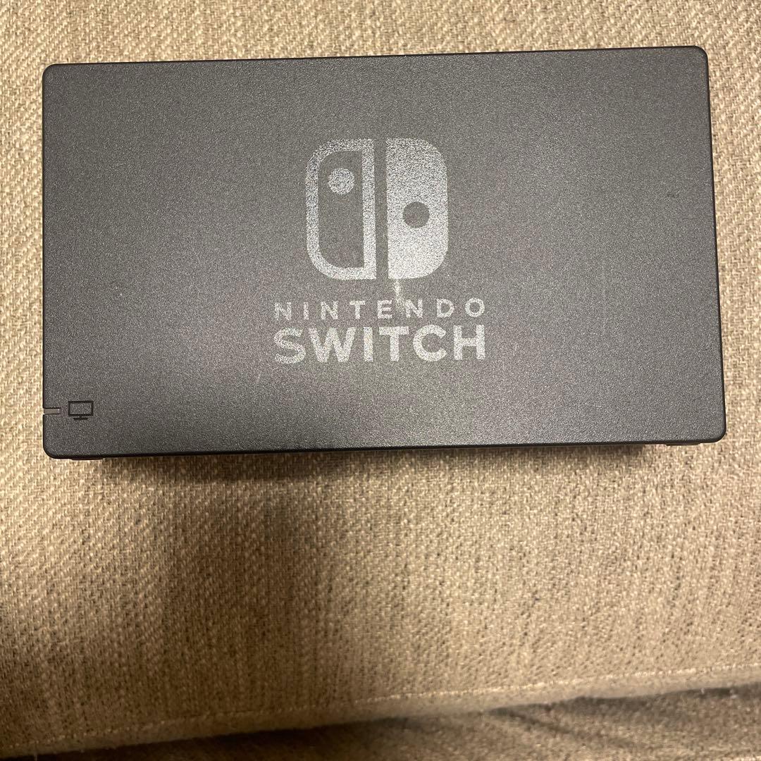 任天堂Switch本体（HDMIコードなし）ジョイコングレー