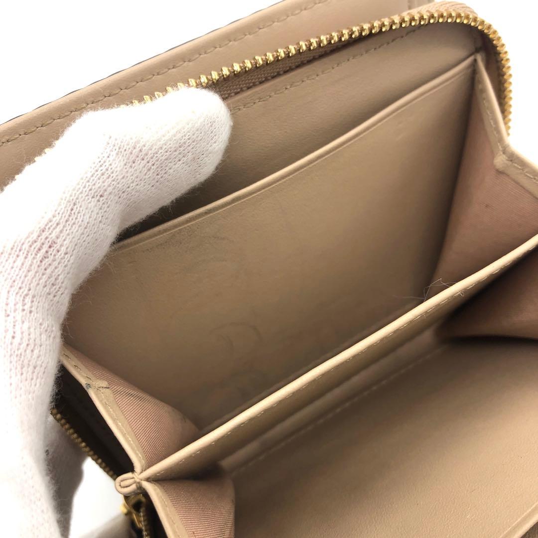 未使用級✨MCM エムシーエム レザー　2つ折り財布