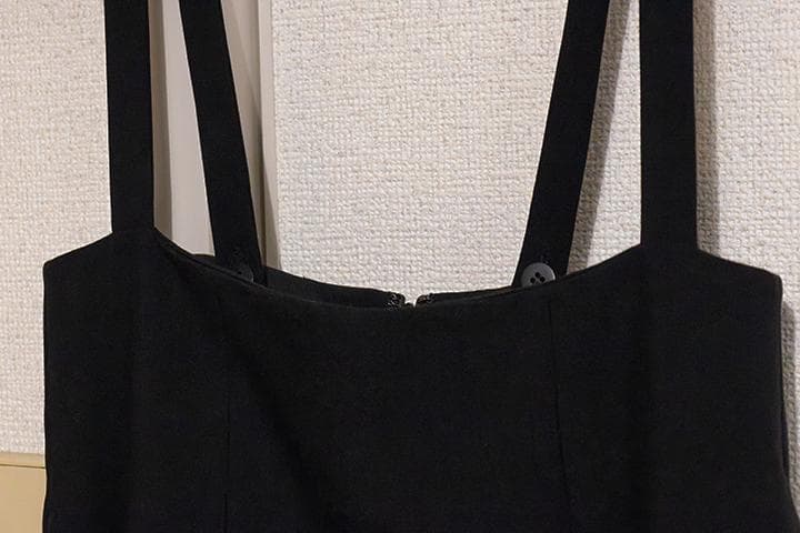 【CLANE／やや美品】SUSPENDER HIGH WAIST SKIRT／M
