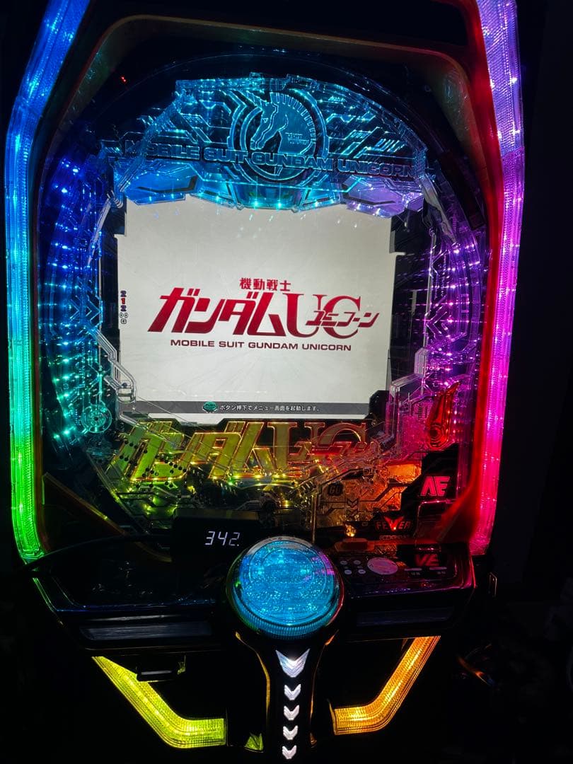 送料込 Pフィーバー機動戦士ガンダムユニコーンb パチンコ実機
