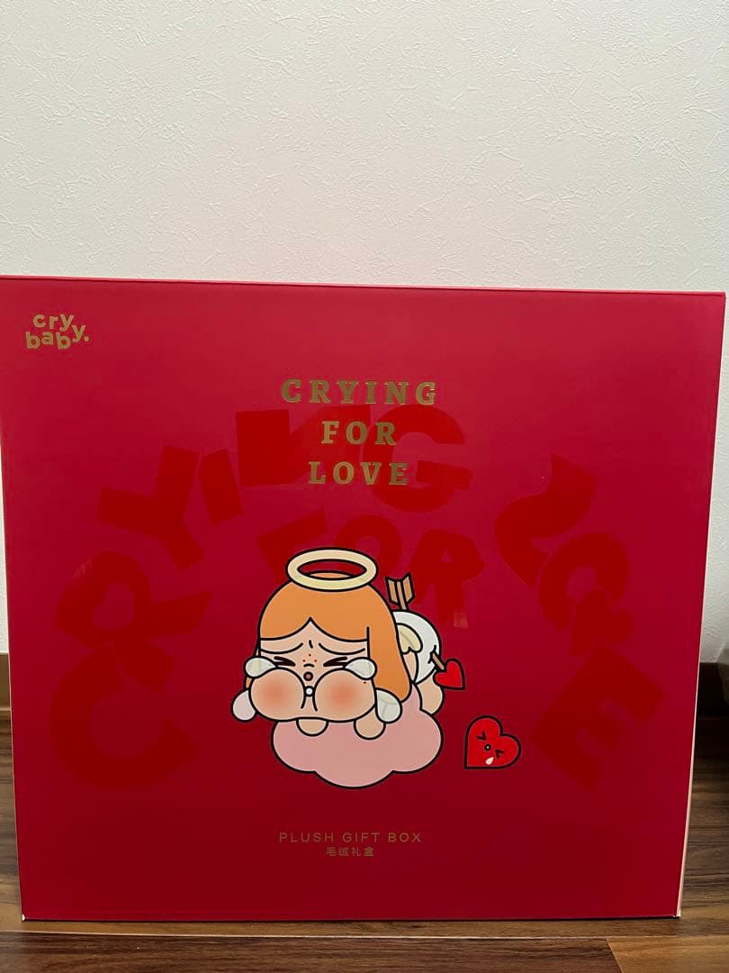 新品CRYING FOR LOVE ぬいぐるみ バレンタインデー CRYBABY