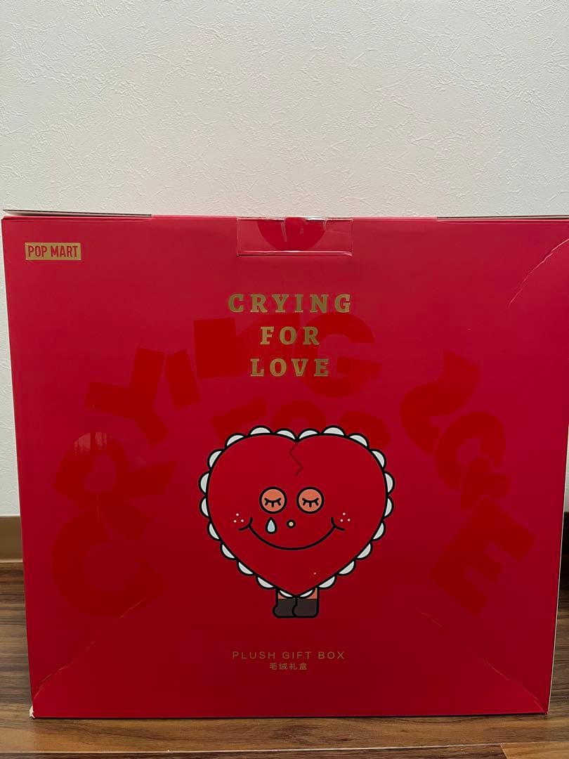 新品CRYING FOR LOVE ぬいぐるみ バレンタインデー CRYBABY