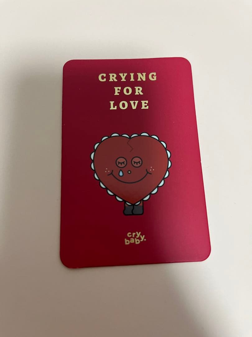 新品CRYING FOR LOVE ぬいぐるみ バレンタインデー CRYBABY