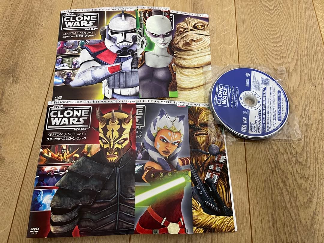 スター・ウォーズ クローン・ウォーズ 全巻／全33巻　レンタル落ちDVD