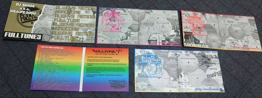 DJ SHIGE a.k.a.HEADZ3000 FULLTUNE CDセット