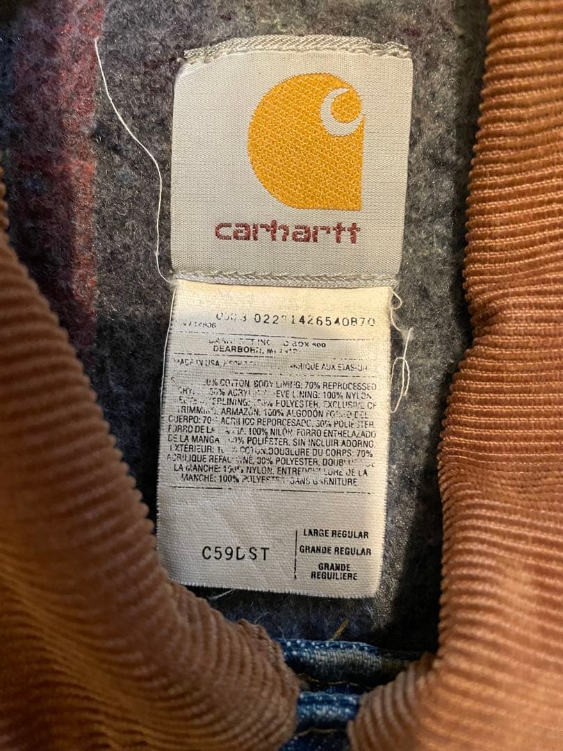 Carhartt デニムチョアジャケット カバーオール L