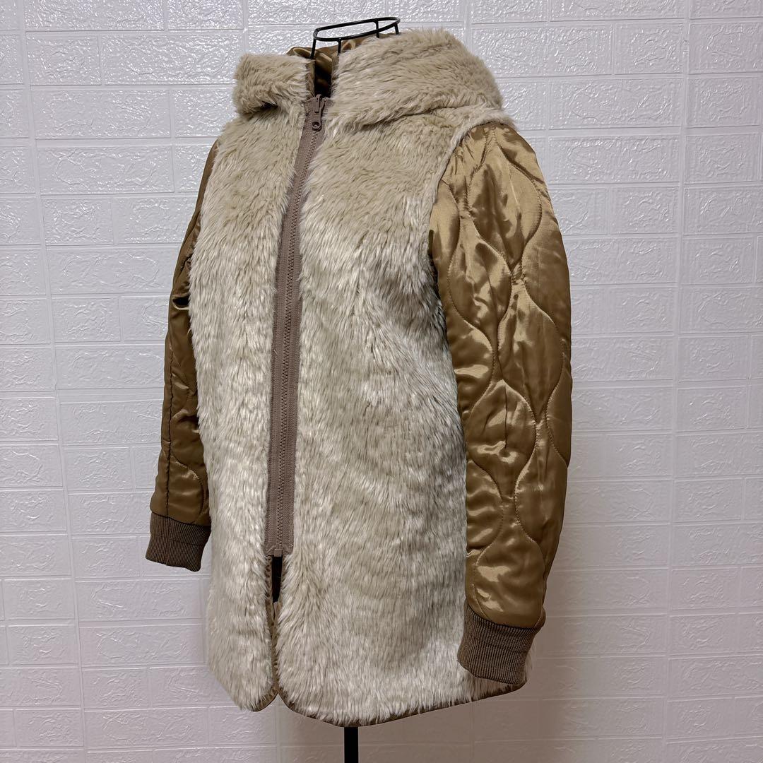 極美品 AMERICAN RAG CIE モッズコート カーキ ライナー付き S
