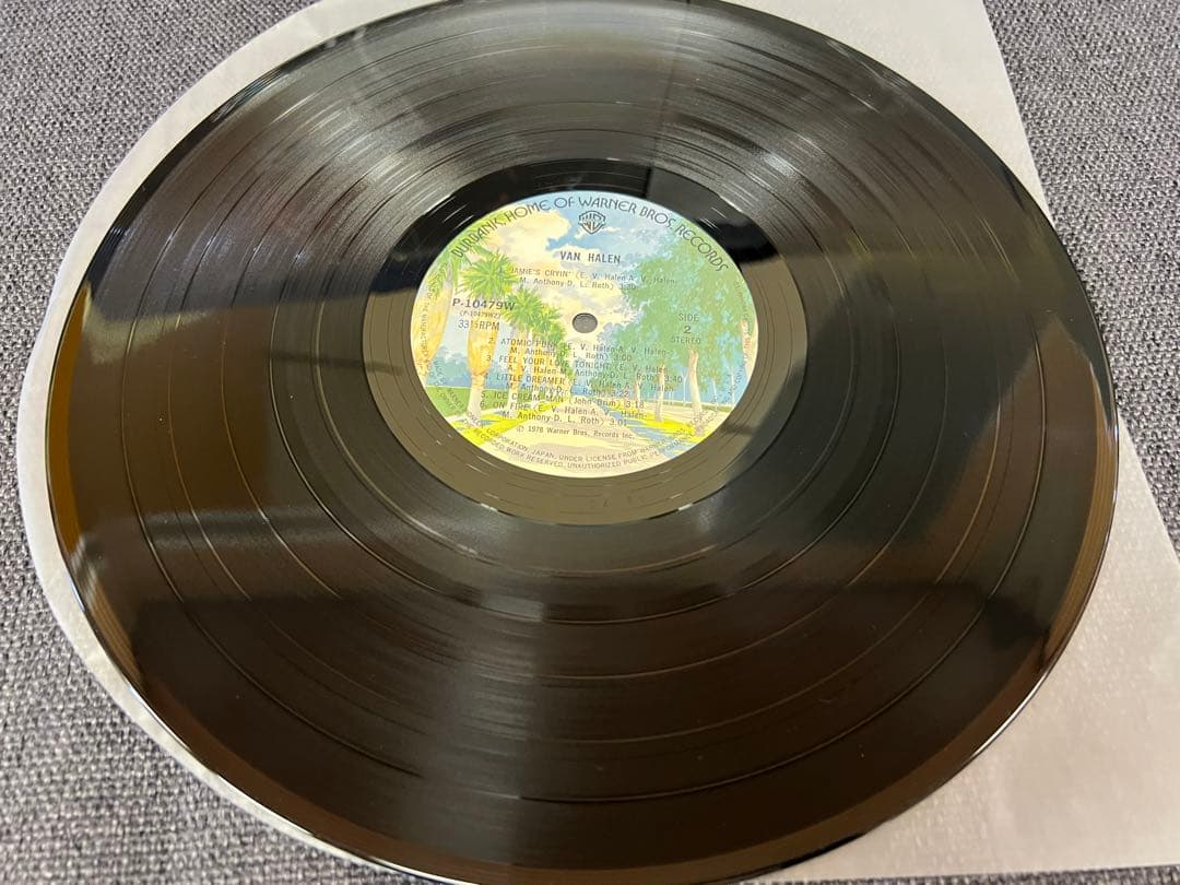 Van Halen LP 洋楽レコード 初版 P-10479W 美品 日本盤