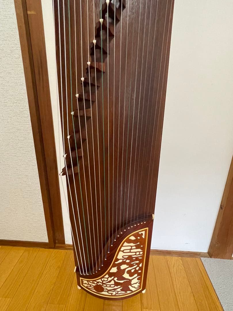 古筝 21弦 双鹤朝阳