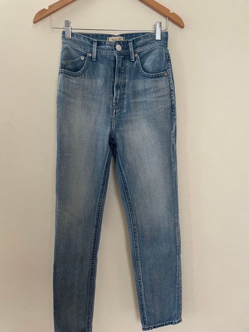YANUK High Waist ANNETTE ストレートデニム　22