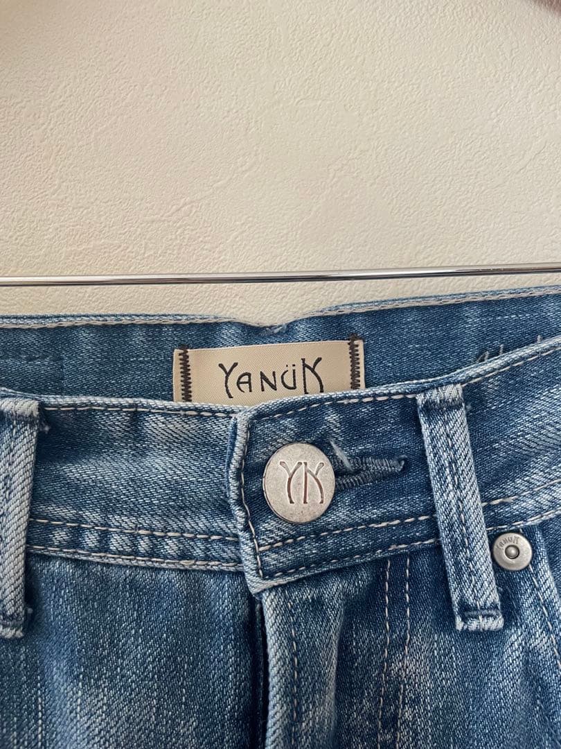 YANUK High Waist ANNETTE ストレートデニム　22
