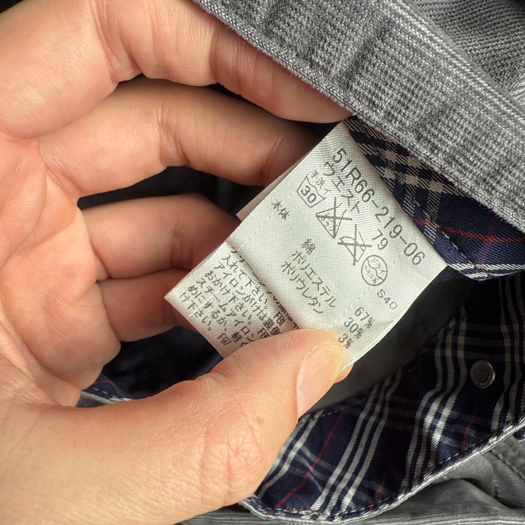 BLACK LABEL CRESTBRIDGE グレー コーデュロイパンツ
