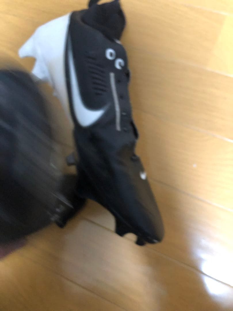 アメリカンフットボール　スパイク NIKE ヴェイパー　27.5 黒