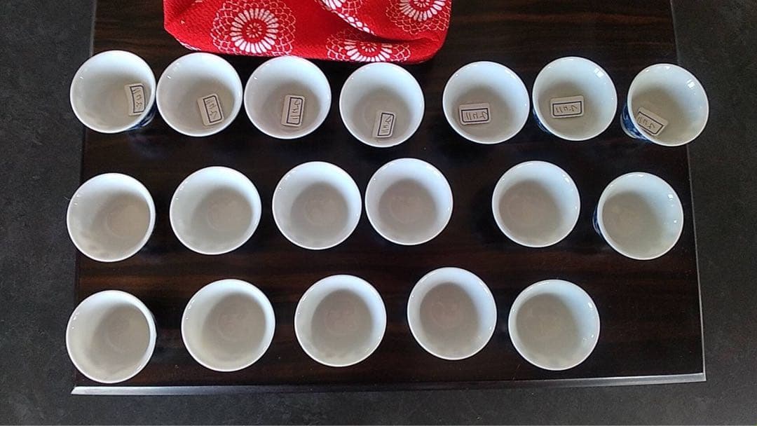 煎茶碗　茶器　染付　栄山造　玉露　茶道具　清水焼　京焼　煎茶器　古道具