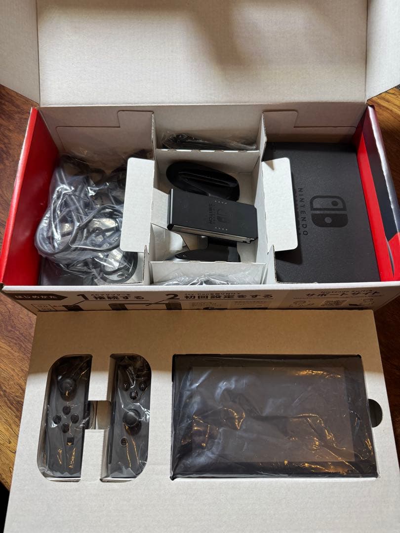 【すぐ遊べる.おまけ付き】バッテリー強化版 Nintendo Switch 本体