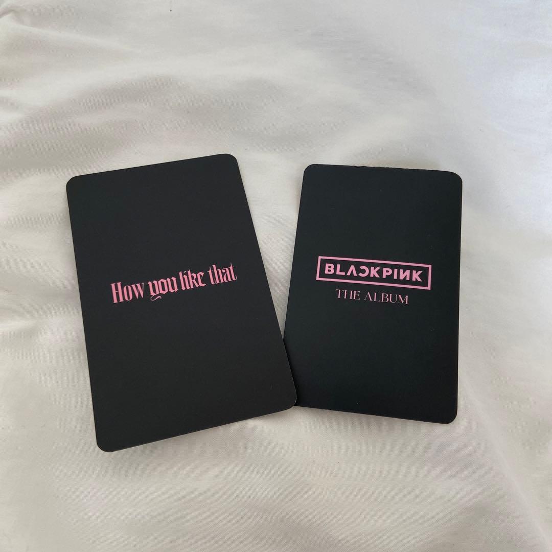 BLACKPINK  ジス  トレカ