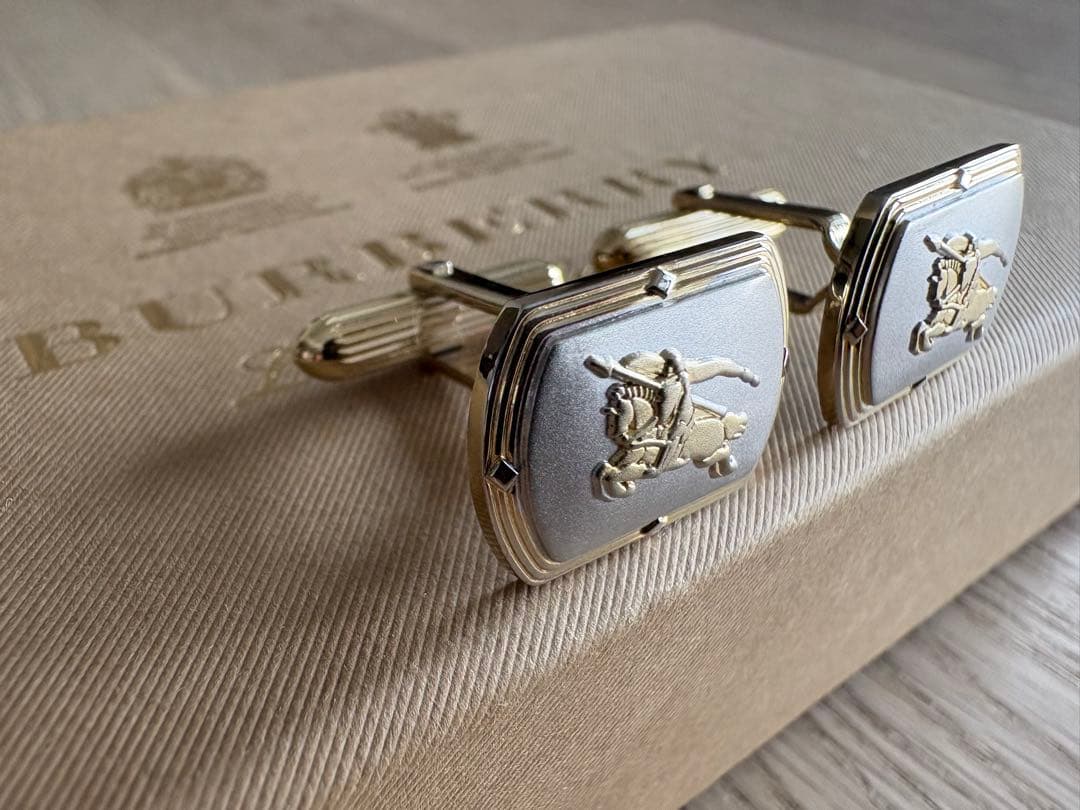 BURBERRY スターリングシルバー製カフリンクス※付属品無し