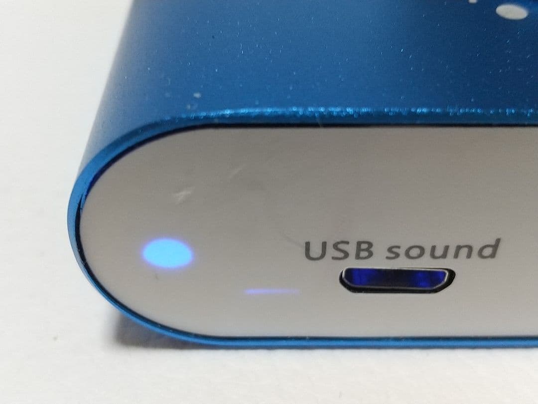 Facmogu F900S 青いパワーアンプ USB AUX接続