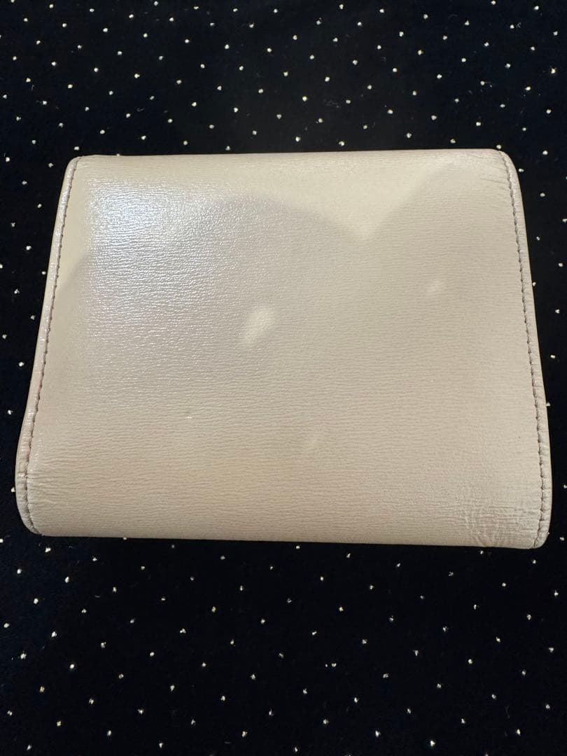 CELINE ベージュ 三つ折り財布