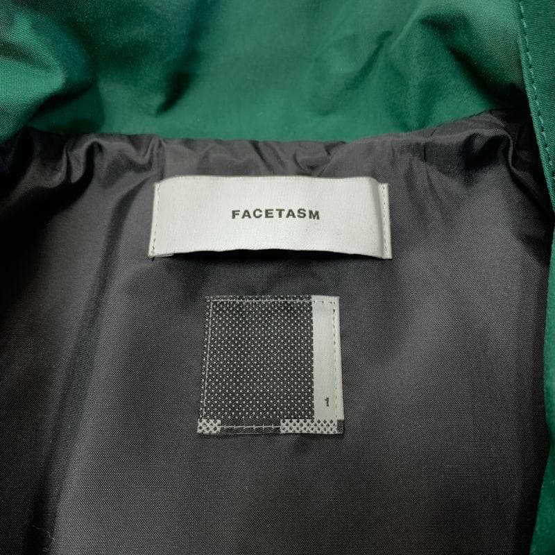FACETASM ファセッタズム プリーツ ドッキング ジャケット パーカー 1