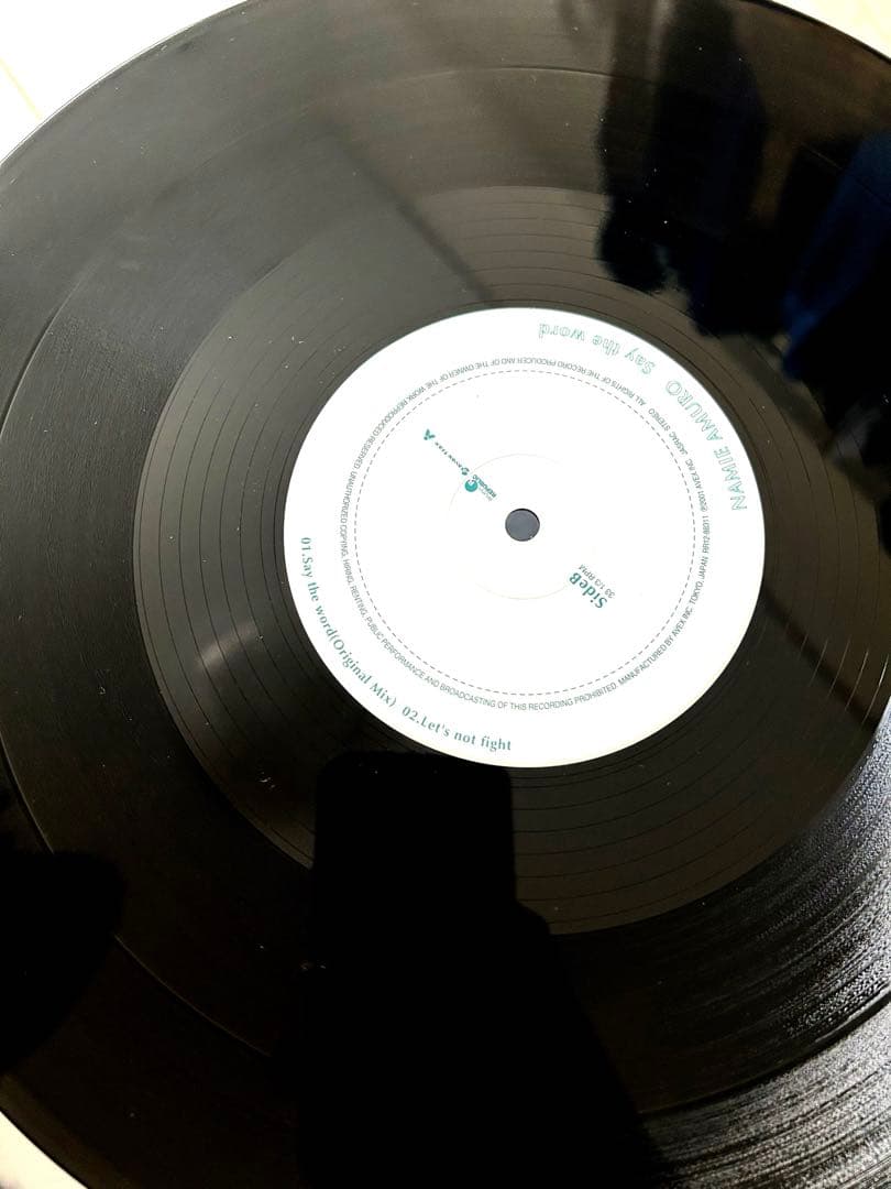 【美品・超希少アナログ】安室奈美恵 Say the word 12インチレコード