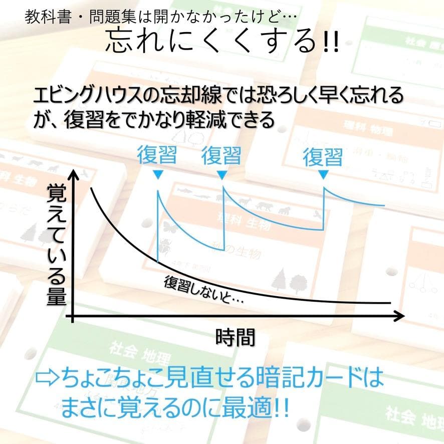 中学受験【6年上 社会 全セット1-17回】暗記カード 予習シリーズ 組分け